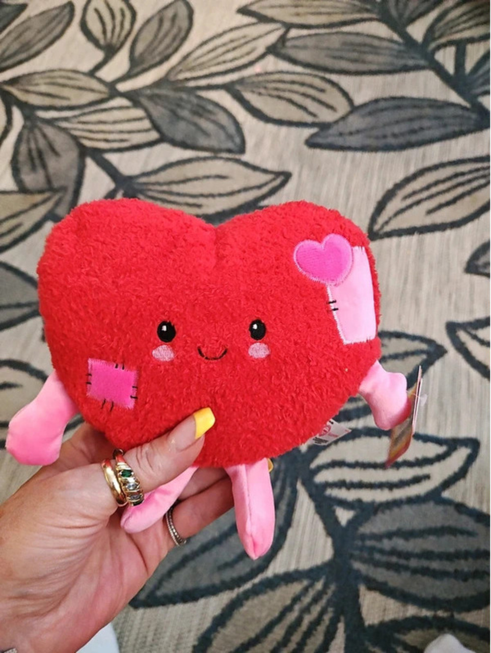 Heart plushie